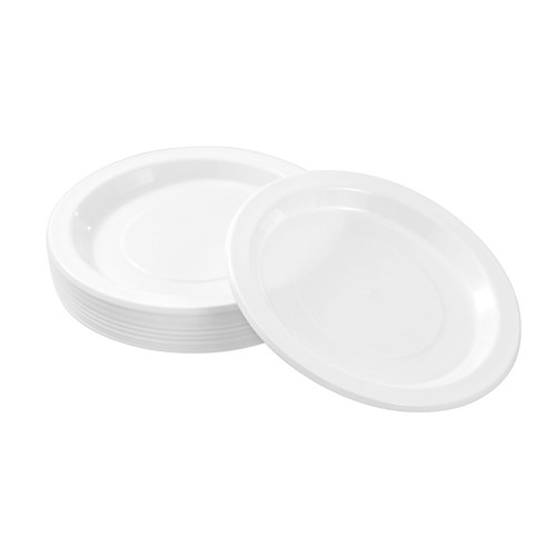 REUSABLE PLASTIC SERVING PLATE