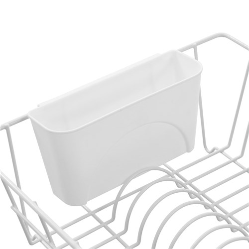 WIRE DISH RACK W/ CUTLERY