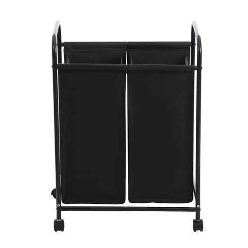 LAUNDRY 2 SECTION CART
