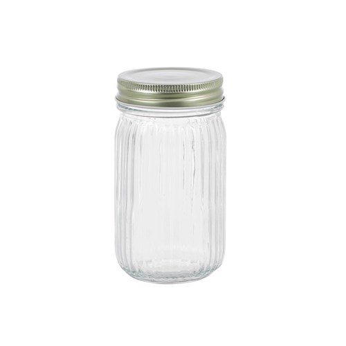 ROMA RIBBED CONSERVE JAR 450ML