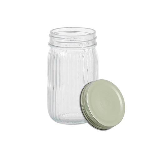 ROMA RIBBED CONSERVE JAR 450ML