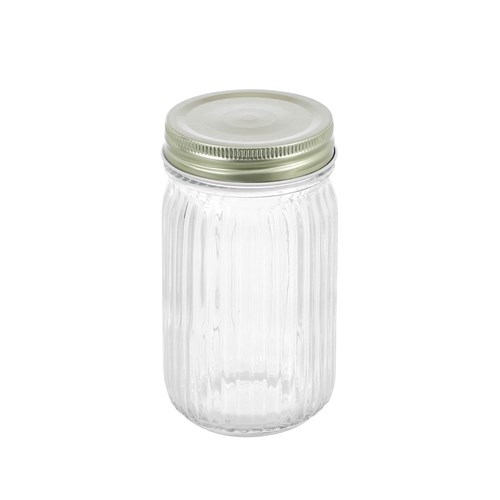 ROMA RIBBED CONSERVE JAR 450ML
