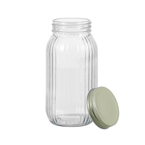 ROMA RIBBED CONSERVE JAR 800ML