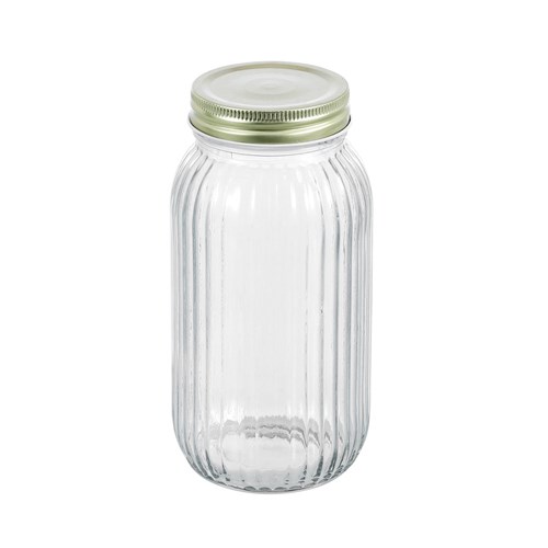 ROMA RIBBED CONSERVE JAR 800ML