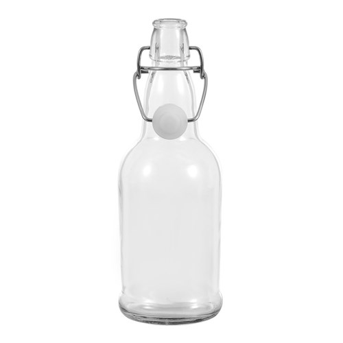 GLASS CLIP BOTTLE 500ML