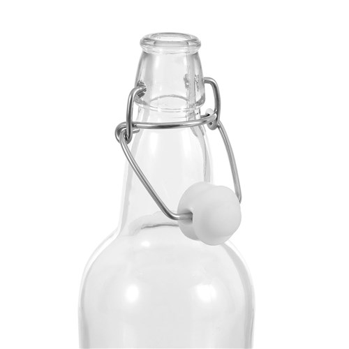 GLASS CLIP BOTTLE 500ML