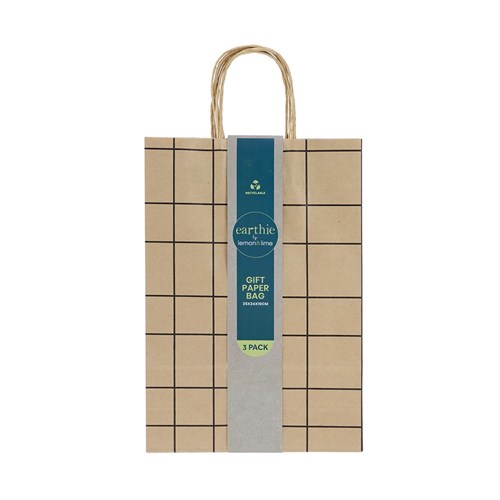 GIFT BAG PAPER PATTERN 3PK