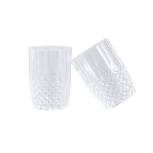 CRYSTAL DECO TUMBLER 4PK
