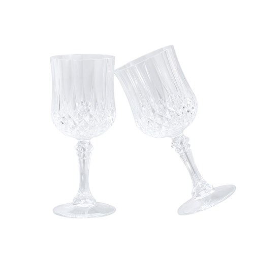 CRYSTAL DECO WINE CUP 4PK