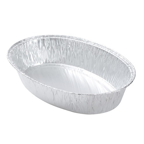 FOIL OVAL ROASTING TRAY 3PK