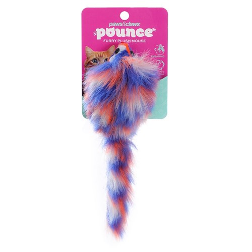 POUNCE FURRY PLUSH MOUSE