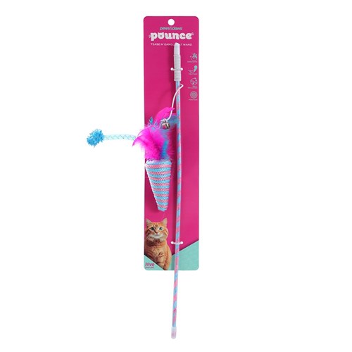 POUNCE TEASE N DANGLE CAT WAND