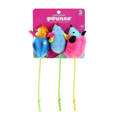 POUNCE MICE VARIETY MIX 3PK
