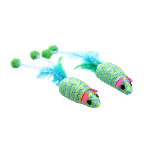 POUNCE STRING CAT TOYS 9 ASSTD