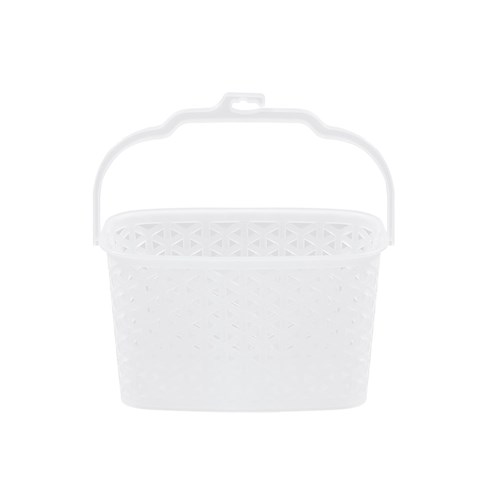 WICKER FROST PEG BASKET