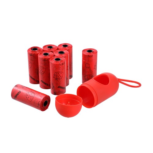 SCENTED POOP BAGS & DISPENSER