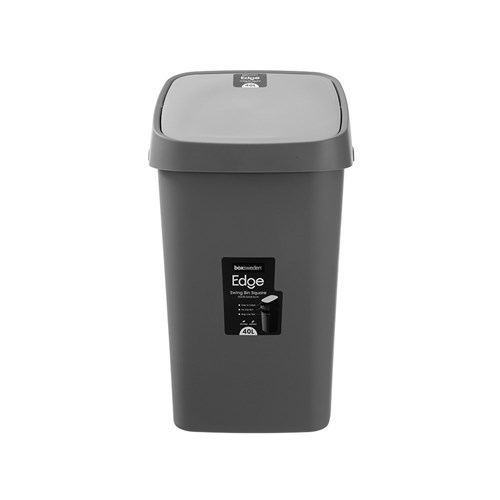 EDGE BIN SQUARE 40L CHC