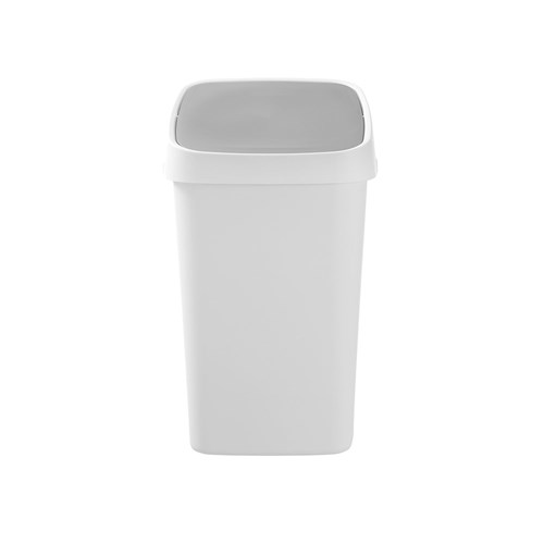 EDGE BIN SQUARE 40L WHT