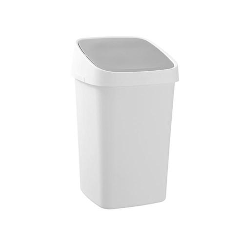 EDGE BIN SQUARE 40L WHT