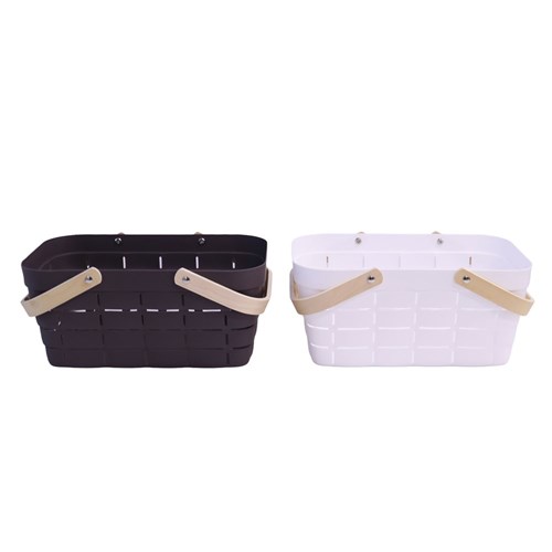 ARLO WEAVE BASKET WOOD