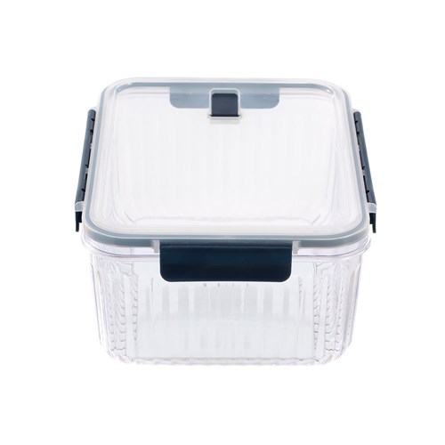 CRYSTAL RIBBED FOOD CONTAINER