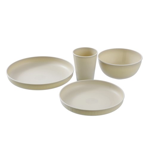 RIBBED PLASTIC SIDE PLATE 20CM