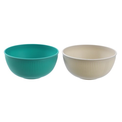 RIBBED PLASTIC BOWL 15CM 97ML