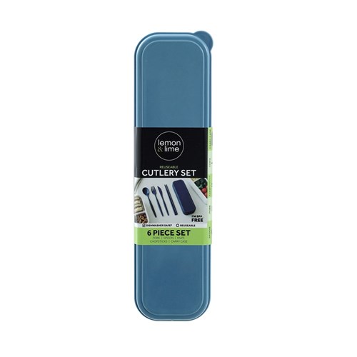 REUSABLE CUTLERY SET 2 ASSTD
