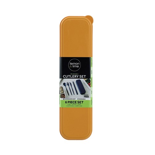 REUSABLE CUTLERY SET 2 ASSTD
