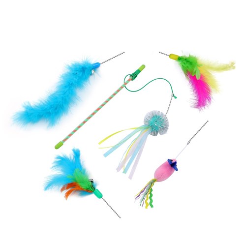 CAT DANGLER TOY 5 IN 1