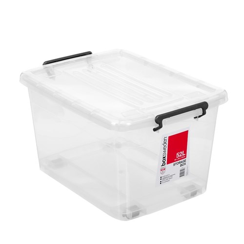 TRANSPARENT STORAGE BOX 52L