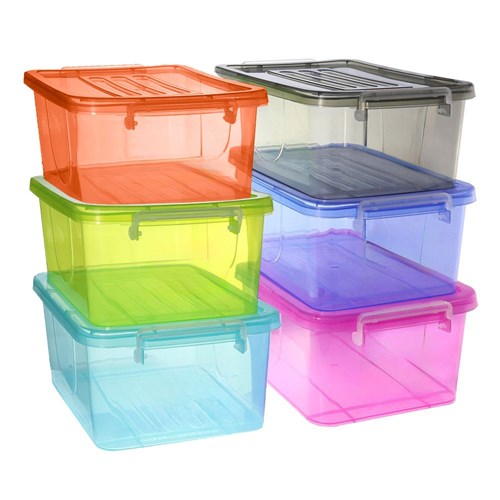 STORAGE BOX 5L 6 ASSTD