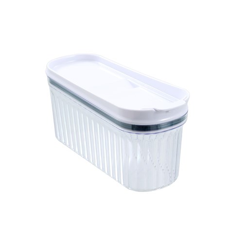 CRYSTAL RIBBED FOOD DISPENSING