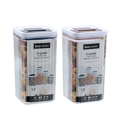 CRYSTAL RIBBED FRESH LOCK