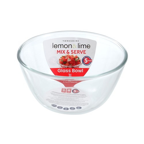 YORKSHIRE GLASS MIXING BOWL