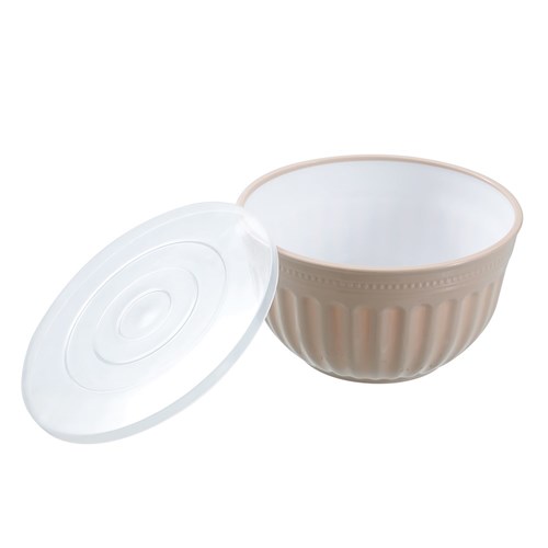 SALAD BOWL LIDDED 3L 3 ASSTD