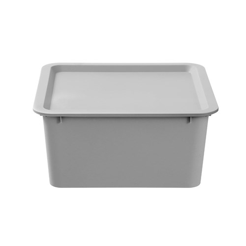 TIDY BOX LIDDED SQUARE 6L
