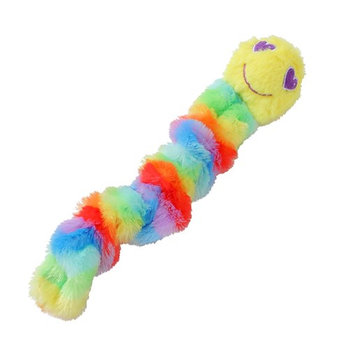 RAINBOW PLUSH WORM