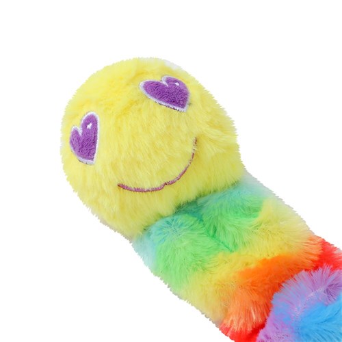 RAINBOW PLUSH WORM