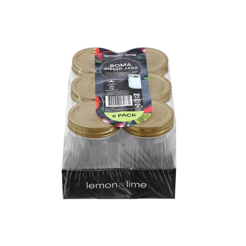 ROMA RIBBED CONSERVE JAR