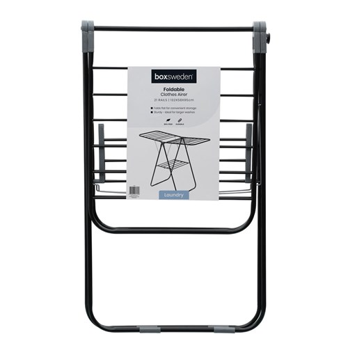 FOLDABLE CLOTHES AIRER 21 RAIL