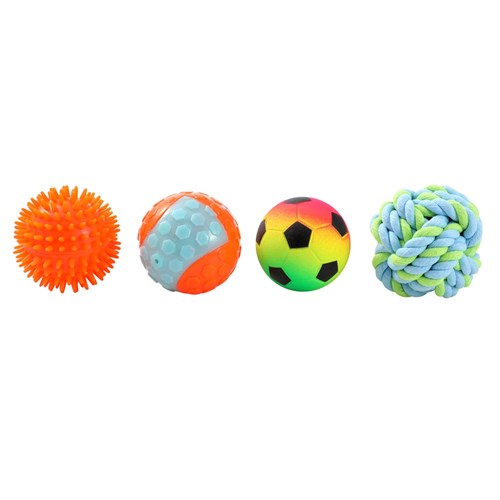 DOG MULTI BALL 4PK