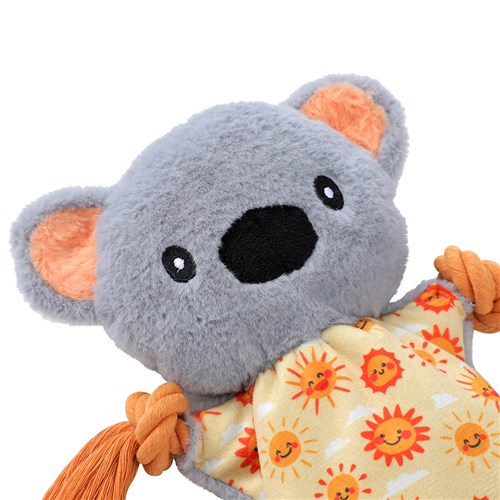 PLUSH KOALA TUGGER W/ ROPE