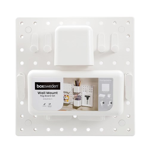 HOME WALL MOUNT PEGBOARD SET