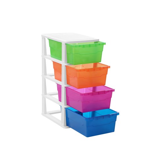 STAKIT 4 DRAWER STORAGE UNIT