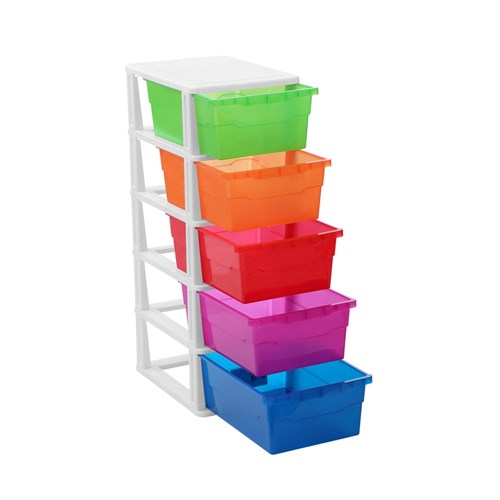 STAKIT 5 DRAWER STORAGE UNIT