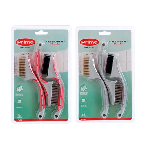PRIME WIRE BRUSH SET 3PK