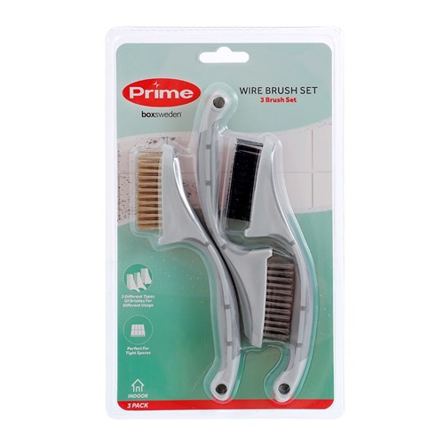 PRIME WIRE BRUSH SET 3PK