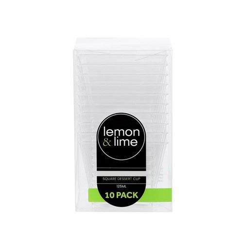 MINI LUXE SQUARE DESSERT CUP