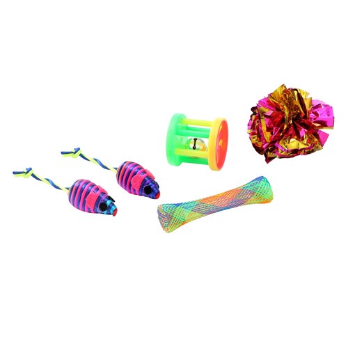 POUNCE CAT TOYS 5PK